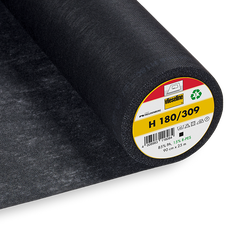 Bügeleinlage Vlieseline H180, schwarz